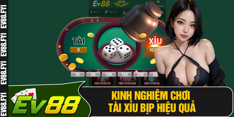 Kinh Nghiệm Chơi Tài Xỉu Bịp Hiệu Quả