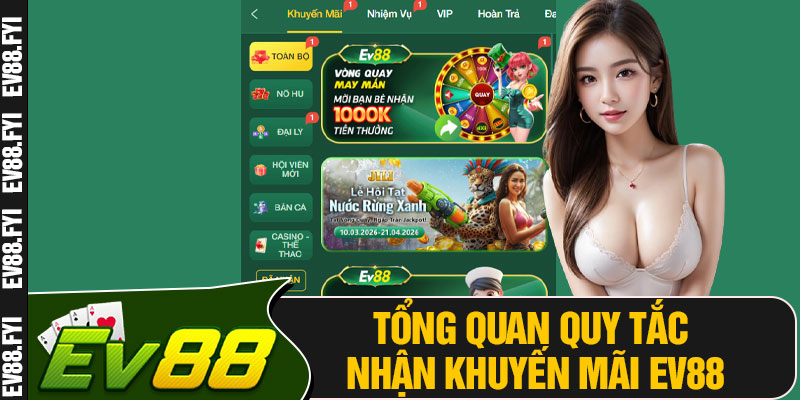 Tổng Quan Quy Tắc Nhận Khuyến Mãi EV88