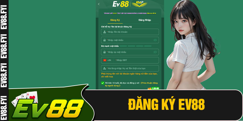 Đăng Ký EV88